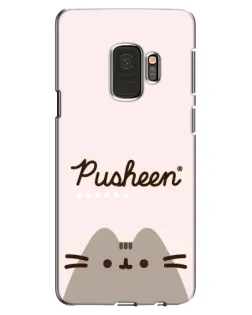 Чехол для Samsung Galaxy S9 (G960) с картинкой «Pusheen логотип»