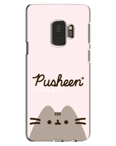 Чехол для Samsung Galaxy S9 (G960) с картинкой «Pusheen логотип»
