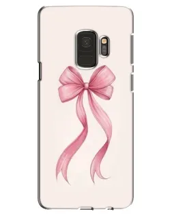 Чехол для Samsung Galaxy S9 (G960) с картинкой «Розовый бант»