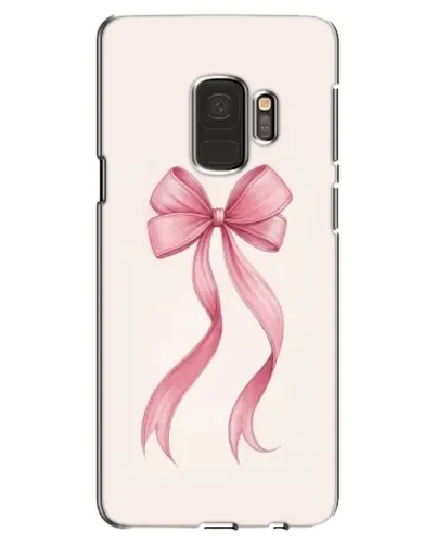 Чехол для Samsung Galaxy S9 (G960) с картинкой «Розовый бант»
