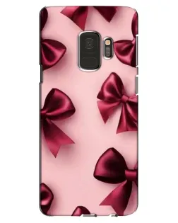 Чехол для Samsung Galaxy S9 (G960) с картинкой «Бордовый атлас»