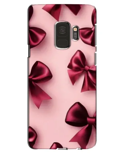 Чехол для Samsung Galaxy S9 (G960) с картинкой «Бордовый атлас»