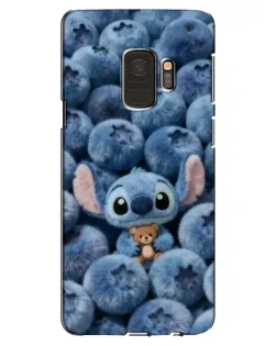 Чехол для Samsung Galaxy S9 (G960) с картинкой «Стич и голубика» Чехол для Samsung Galaxy S9 (G960) с картинкой «Стич и голубика»