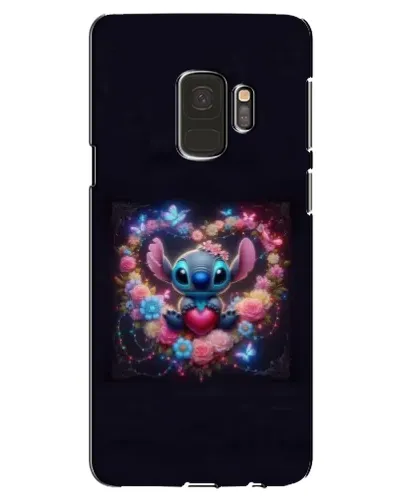Чехол для Samsung Galaxy S9 (G960) с картинкой «Stitch в цветах» Чехол для Samsung Galaxy S9 (G960) с картинкой «Stitch в цветах»