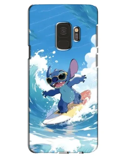 Чехол для Samsung Galaxy S9 (G960) с картинкой «Стич на волне» Чехол для Samsung Galaxy S9 (G960) с картинкой «Стич на волне»