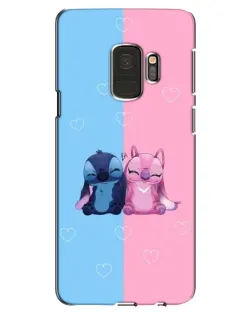 Чехол для Samsung Galaxy S9 (G960) с картинкой «Stitch и Angel Love» Чехол для Samsung Galaxy S9 (G960) с картинкой «Stitch и Angel Love»