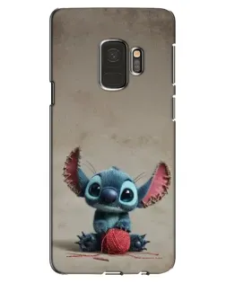 Чехол для Samsung Galaxy S9 (G960) с картинкой «Стич на коричневом фоне» Чехол для Samsung Galaxy S9 (G960) с картинкой «Стич на коричневом фоне»
