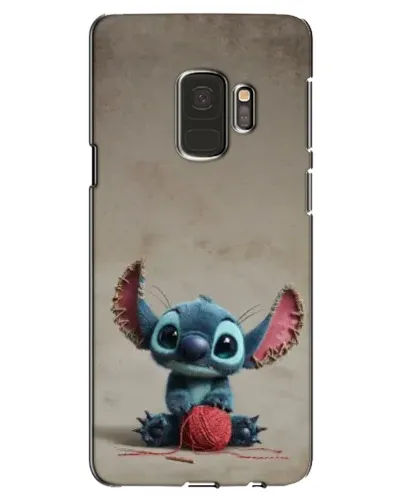 Чехол для Samsung Galaxy S9 (G960) с картинкой «Стич на коричневом фоне» Чехол для Samsung Galaxy S9 (G960) с картинкой «Стич на коричневом фоне»