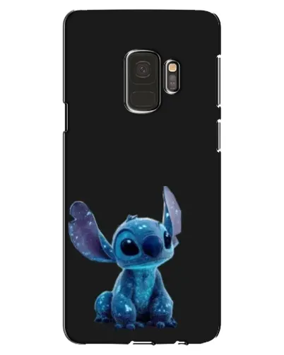 Чехол для Samsung Galaxy S9 (G960) с картинкой «Стич на черном» Чехол для Samsung Galaxy S9 (G960) с картинкой «Стич на черном»