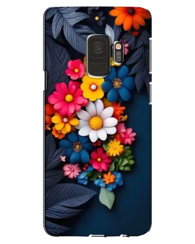 Чехол для Samsung Galaxy S9 (G960) с картинкой «Цветочная феерия»