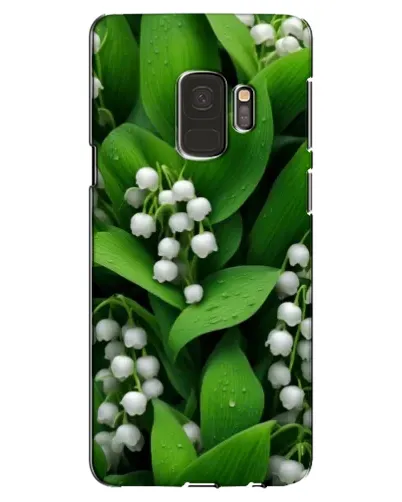 Чехол для Samsung Galaxy S9 (G960) с картинкой «Ландыши в зелени»