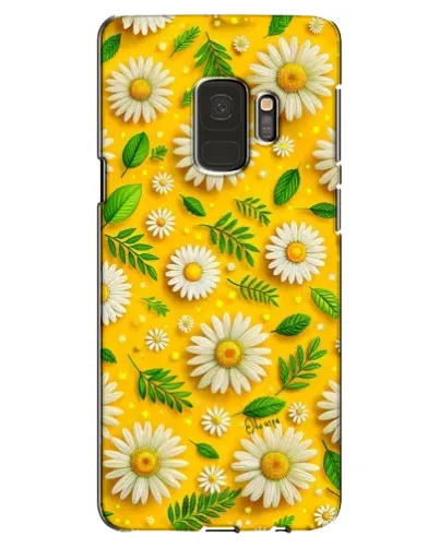 Чехол для Samsung Galaxy S9 (G960) с картинкой «Ромашковое солнце»
