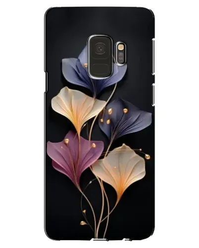 Чехол для Samsung Galaxy S9 (G960) с картинкой «Лиловые цветы грации»