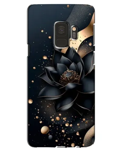 Чехол для Samsung Galaxy S9 (G960) с картинкой «Черный лотос»