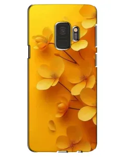Чохол для Samsung Galaxy S9 (G960) з картинкою «Золоті пелюстки»