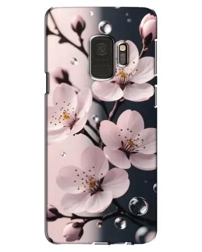 Чехол для Samsung Galaxy S9 (G960) с картинкой «Нежная сакура и капли» Чехол для Samsung Galaxy S9 (G960) с картинкой «Нежная сакура и капли»