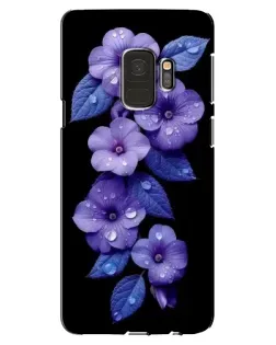 Чехол для Samsung Galaxy S9 (G960) с картинкой «Фиолетовые цветы с росою» Чехол для Samsung Galaxy S9 (G960) с картинкой «Фиолетовые цветы с росою»