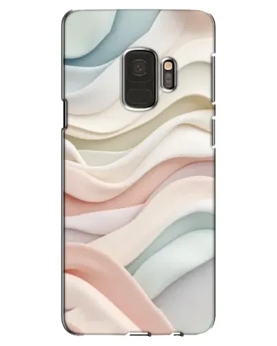 Чехол для Samsung Galaxy S9 (G960) с картинкой «Пастельные нежные волны»
