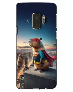 Чехол для Samsung Galaxy S9 (G960) с картинкой «Капи-мен супергерой»