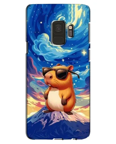 Чехол для Samsung Galaxy S9 (G960) с картинкой «Капибара Ван Гога»