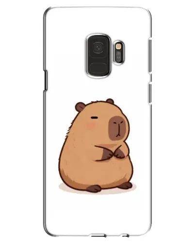 Чехол для Samsung Galaxy S9 (G960) с картинкой «Толстенькая капибара»