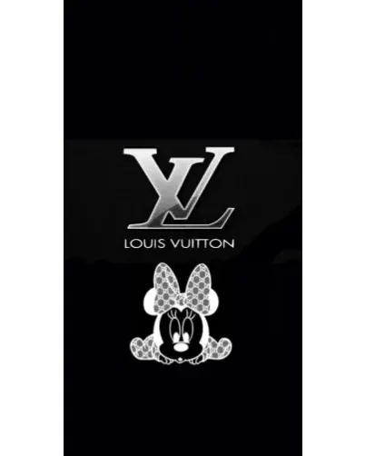 Чохол для Samsung з картинкою «LV та Мінні Маус»
