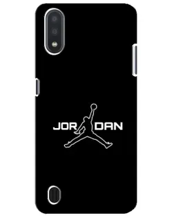 Чохол для Samsung Galaxy M01 Core (A013F) з картинкою «Nike Pink Swirl»