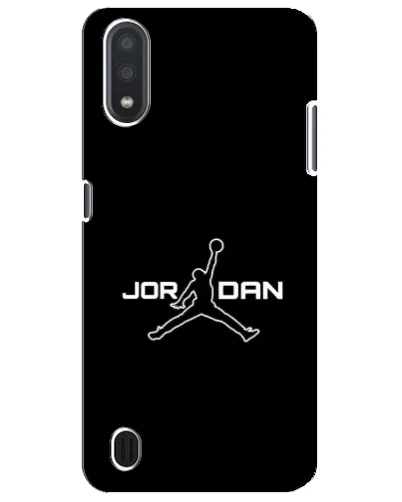 Чехол для Samsung Galaxy M01 Core (A013F) с картинкой «Nike Pink Swirl»