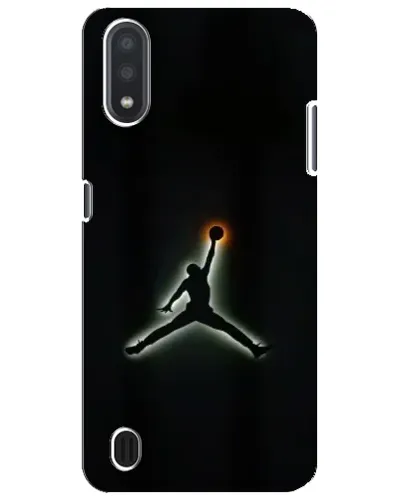 Чехол для Samsung Galaxy M01 Core (A013F) с картинкой «Jordan Gradient Logo»