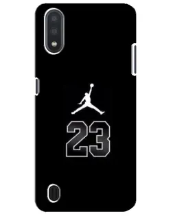 Чехол для Samsung Galaxy M01 Core (A013F) с картинкой «Jordan Flight 23»
