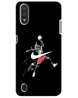 Чехол для Samsung Galaxy M01 Core (A013F) с картинкой «Jordan Jumpman»