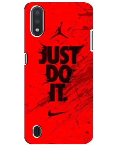 Чехол для Samsung Galaxy M01 Core (A013F) с картинкой «Nike Just Do It»