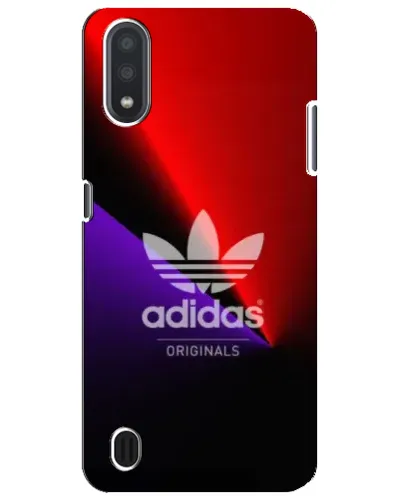 Чехол для Samsung Galaxy M01 Core (A013F) с картинкой «Adidas Red Neon»