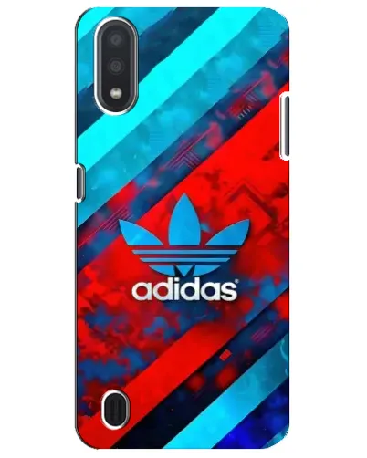 Чехол для Samsung Galaxy M01 Core (A013F) с картинкой «Абстракция Adidas»