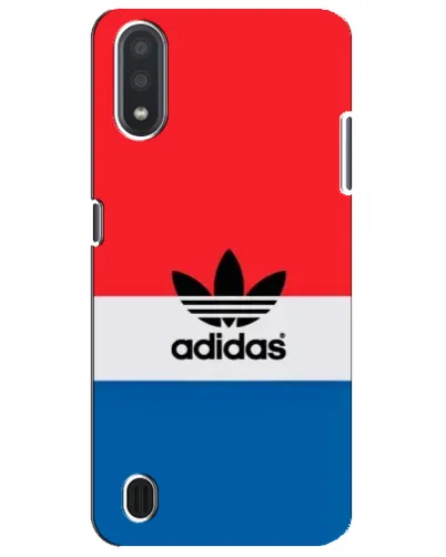 Чехол для Samsung Galaxy M01 Core (A013F) с картинкой «Ретро блоки Adidas»