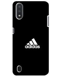 Чехол для Samsung Galaxy M01 Core (A013F) с картинкой «Adidas Red Style»