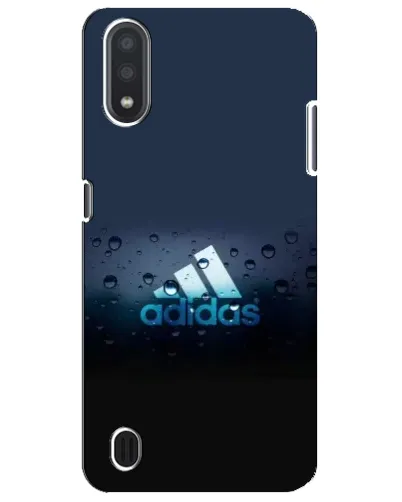 Чехол для Samsung Galaxy M01 Core (A013F) с картинкой «Adidas Water Drops»
