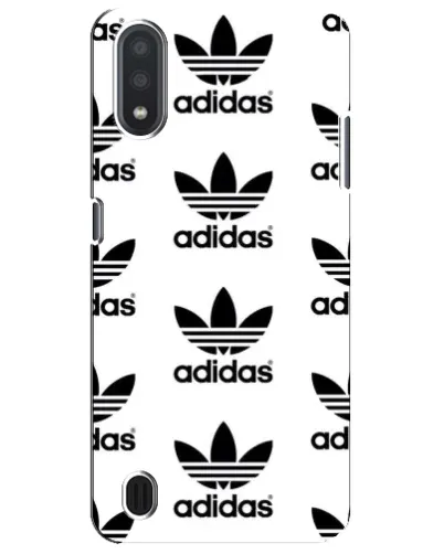 Чехол для Samsung Galaxy M01 Core (A013F) с картинкой «Adidas Pattern»