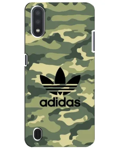 Чехол для Samsung Galaxy M01 Core (A013F) с картинкой «Милитари стиль Adidas»