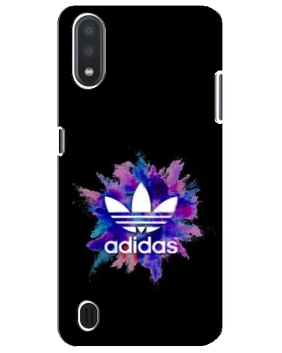 Чехол для Samsung Galaxy M01 Core (A013F) с картинкой «Взрыв красок Adidas»