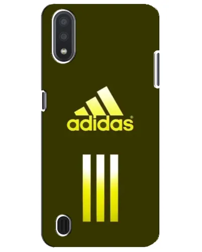 Чехол для Samsung Galaxy M01 Core (A013F) с картинкой «Оливковый градиент Adidas»