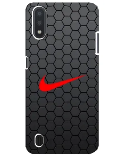 Чехол для Samsung Galaxy M01 Core (A013F) с картинкой «Nike — карбоновая сетка» Чехол для Samsung Galaxy M01 Core (A013F) с картинкой «Nike — карбоновая сетка»