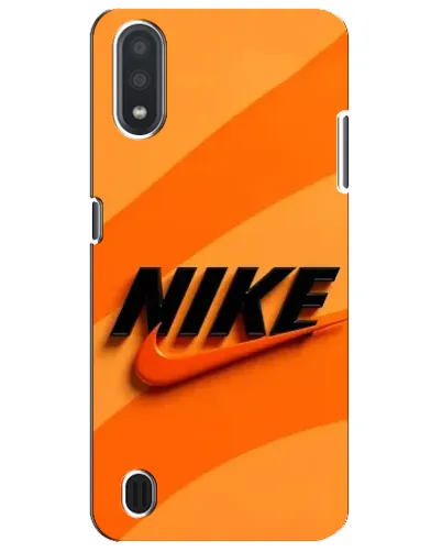 Чехол для Samsung Galaxy M01 Core (A013F) с картинкой «Оранжевый драйв Nike» Чехол для Samsung Galaxy M01 Core (A013F) с картинкой «Оранжевый драйв Nike»