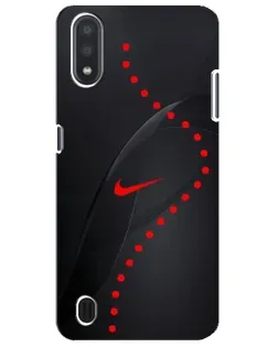 Чехол для Samsung Galaxy M01 Core (A013F) с картинкой «Абстрактный дизайн Nike»