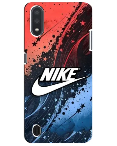 Чехол для Samsung Galaxy M01 Core (A013F) с картинкой «Градиентный принт Найк» Чехол для Samsung Galaxy M01 Core (A013F) с картинкой «Градиентный принт Найк»