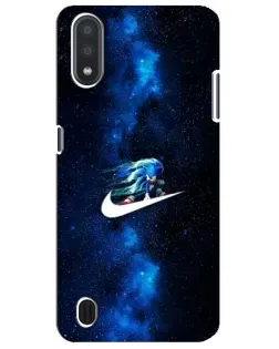 Чехол для Samsung Galaxy M01 Core (A013F) с картинкой «Звездный путь Nike»