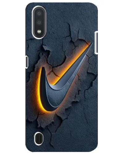 Чехол для Samsung Galaxy M01 Core (A013F) с картинкой «Объемный логотип Найк» Чехол для Samsung Galaxy M01 Core (A013F) с картинкой «Объемный логотип Найк»