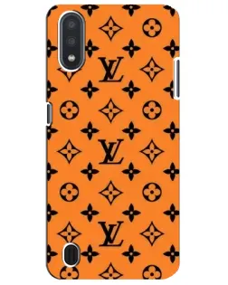 Чехол для Samsung Galaxy M01 Core (A013F) с картинкой «Оранжевый стиль LV»