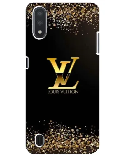 Чехол для Samsung Galaxy M01 Core (A013F) с картинкой «LV — золотые искры»