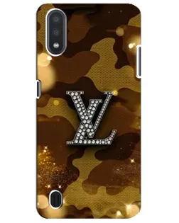 Чехол для Samsung Galaxy M01 Core (A013F) с картинкой «Камуфляжный Louis Vuitton»